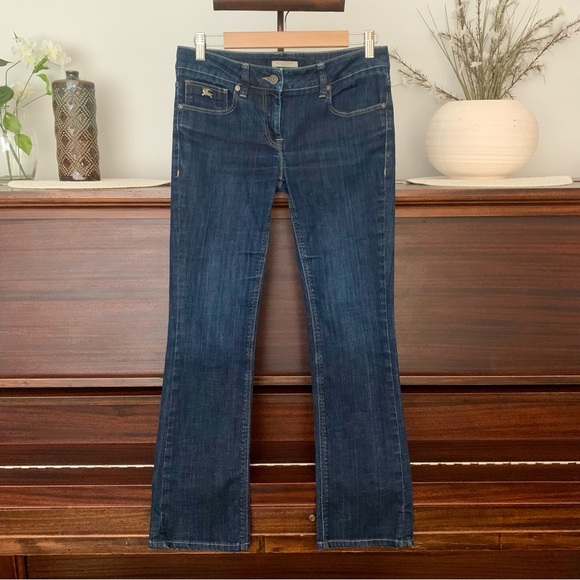 Burberry Women's Blue Boot Cut Jeans - Picture 2 of 13